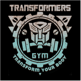 Transformers Gym Posters and Art