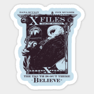 Trust No One Sticker