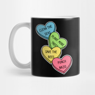 Keeping the planet clean. Mug