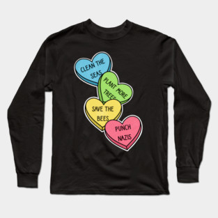 Keeping the planet clean. Long Sleeve T-Shirt