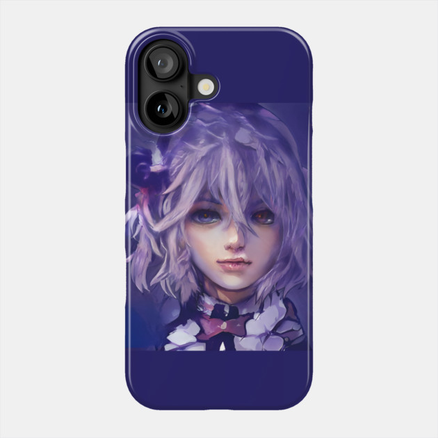 animeface  girl manga character Phone Case by animegirlnft