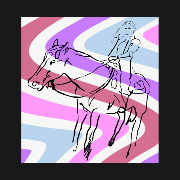 Horse Ride with Lauren by DonWillisJrArt