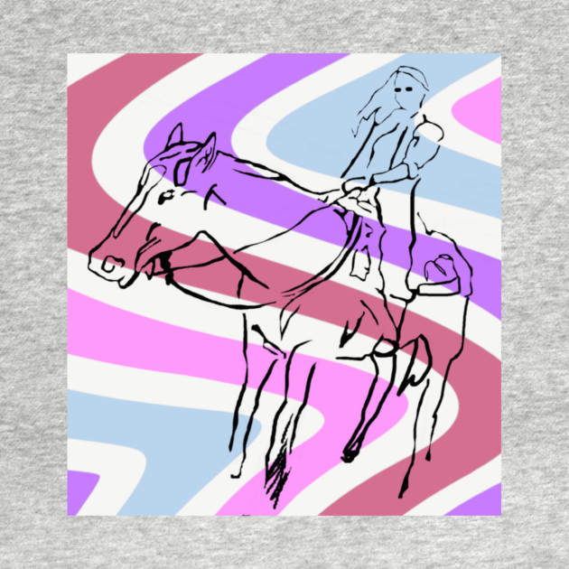 Horse Ride with Lauren by DonWillisJrArt