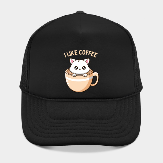 I like Coffee First Cute little cats I need coffee addict This Girl Runs On Caffeine And Sarcasm by BoogieCreates
