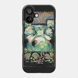 Cranes and blossoms Phone Case