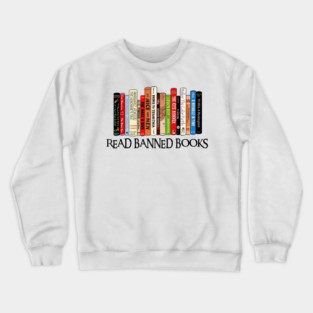 Read Banned Books Crewneck Sweatshirt