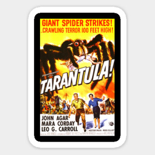 Classic Science Fiction Movie Poster - Tarantula Sticker