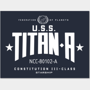 U.S.S. Titan-A Posters and Art