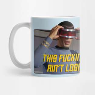 Space Man Ain't Logical Mug