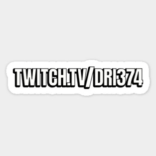 TWITCH.TV/DRI374 Magnet