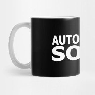 Autocorrect Socks Mug