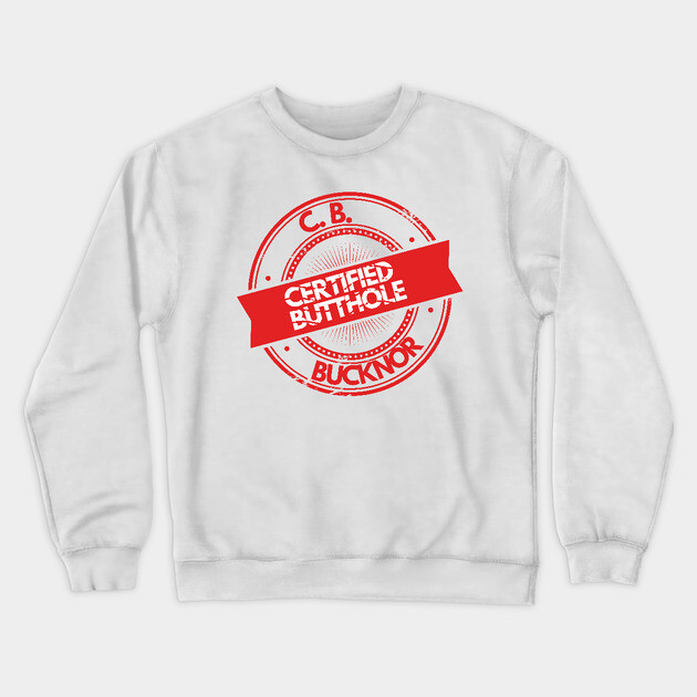 What Does C.B. Stand For? Crewneck Sweatshirt by Litehouse Tees