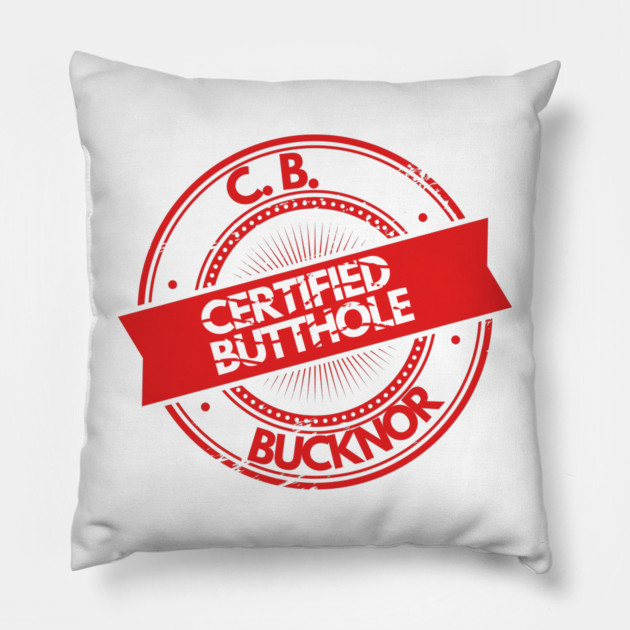 What Does C.B. Stand For? Pillow by Litehouse Tees