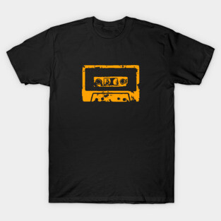 Orange Cassette Tape T-Shirt