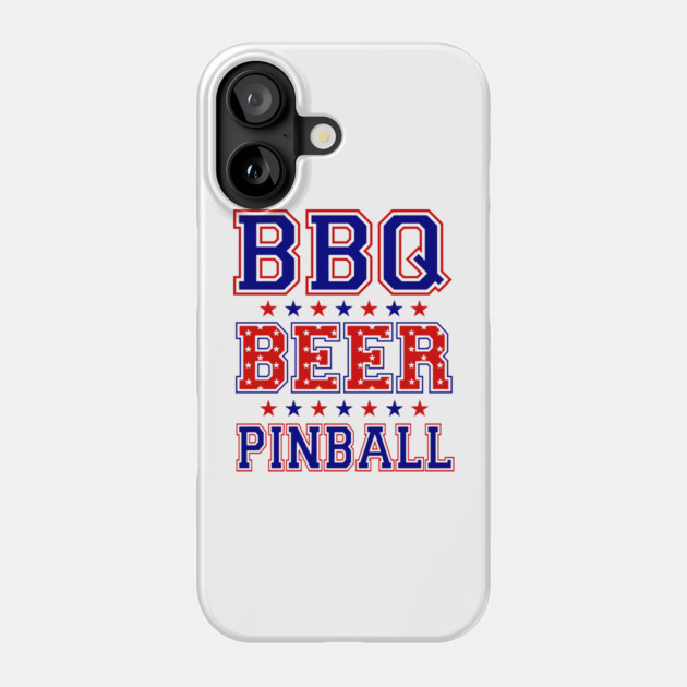 BBQ BEER PINBALL Phone Case by DRI374