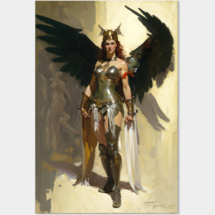 Hawkgirl - Hawkwoman - Classic Portrait - DC Comics Posters and Art