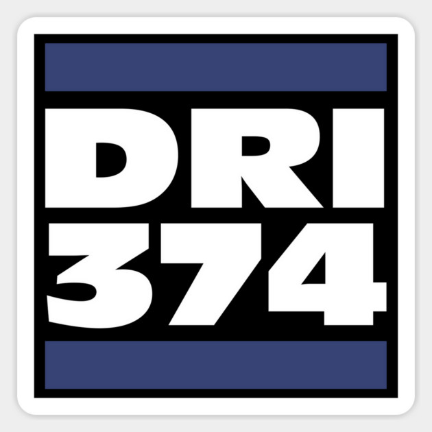 RUN374 Sticker by DRI374