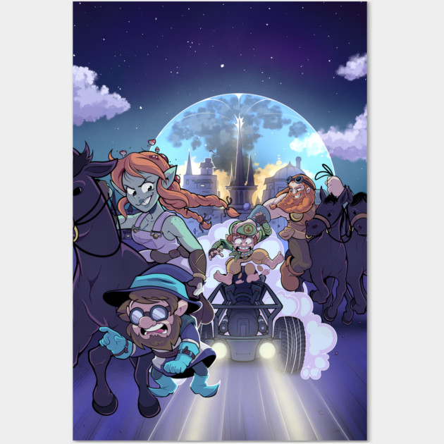 NADDPod The Scoopening Wall Art by Paincaked