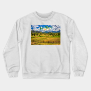 San Juan Skyway near the Dallas Divide Crewneck Sweatshirt