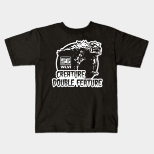 Creature Double Feature 56 Kids T-Shirt