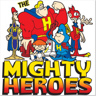Mighty Heroes Posters and Art