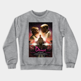 Drive Poster Crewneck Sweatshirt