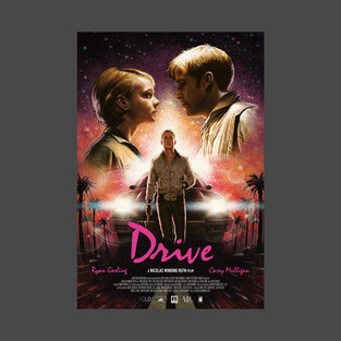 Drive Poster T-Shirt