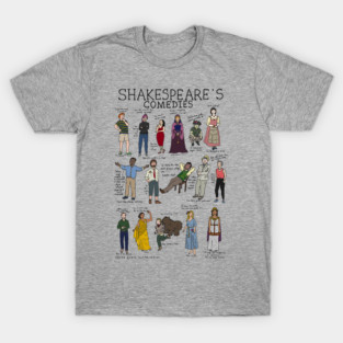 Shakespeare's Comedies T-Shirt