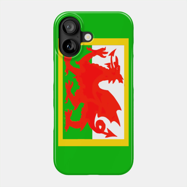 Welsh Dragon Phone Case by DonWillisJrArt