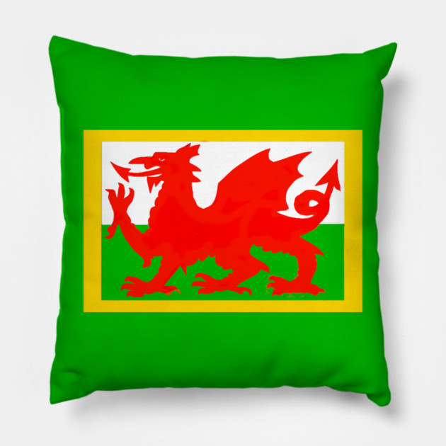 Welsh Dragon Pillow by DonWillisJrArt