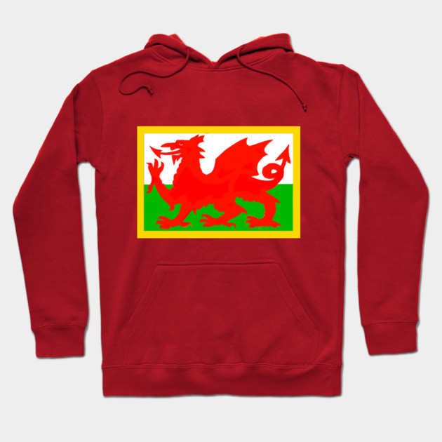 Welsh Dragon Hoodie by DonWillisJrArt