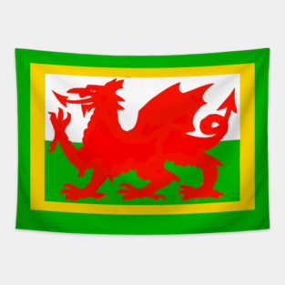 Welsh Dragon Tapestry