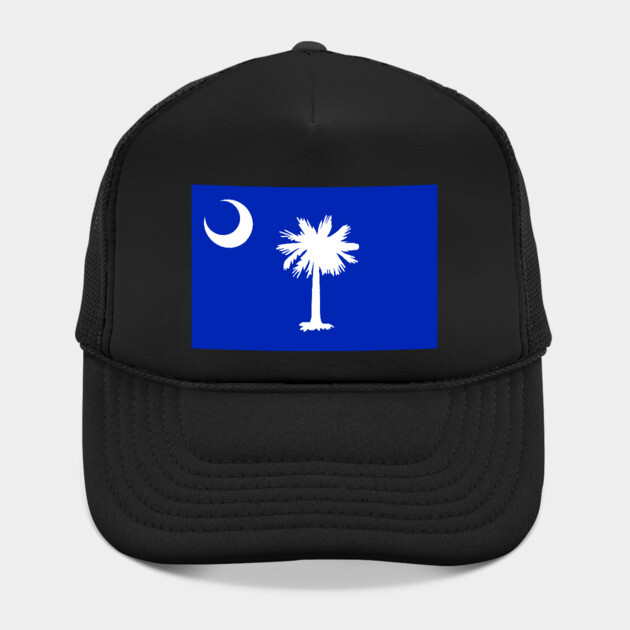 South Carolina Flag – Palmetto & Crescent by DonWillisJrArt