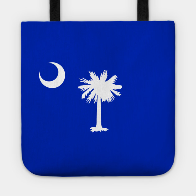 South Carolina Flag – Palmetto & Crescent Tote by DonWillisJrArt