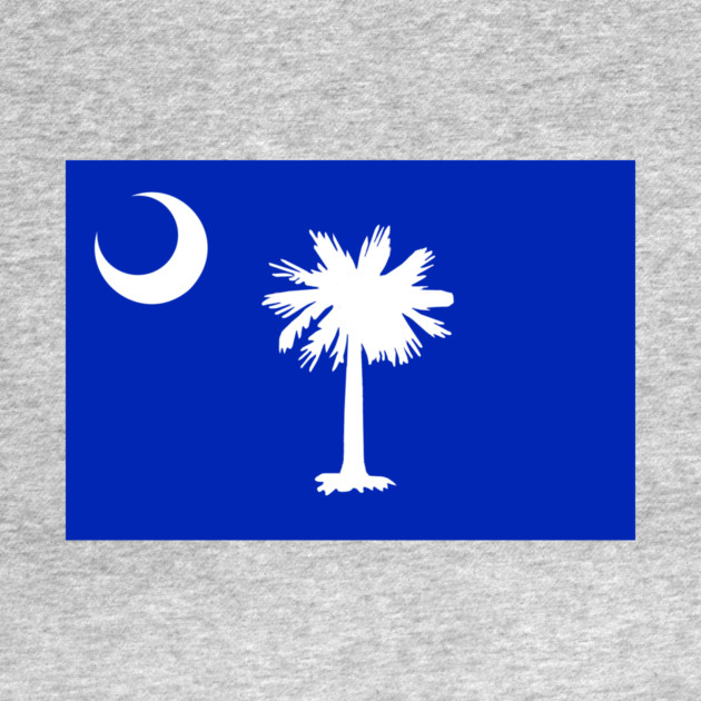 South Carolina Flag – Palmetto & Crescent by DonWillisJrArt