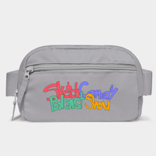 Sketch Comedy Podcast Show Curved Logo Bag