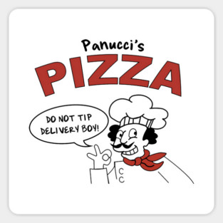 Panucci's Pizza Sticker