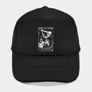 The Reader - Death Skull Book Gift Hat