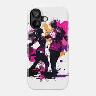 Latin dance art Phone Case
