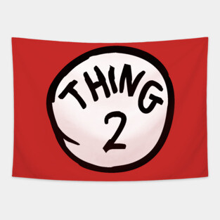 Thing Two 2 Tapestry