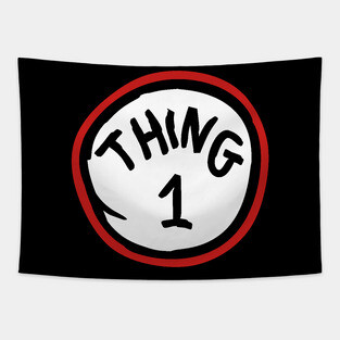 Thing One Tapestry