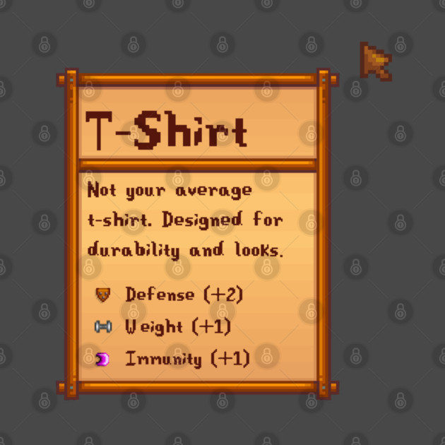Stardew Valley Shirt by Sasarious
