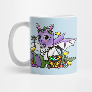 Genderqueer Easter Dragon Mug