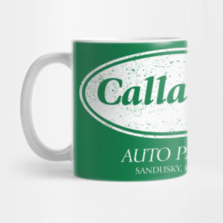 Callahan Auto parts - distressed Mug