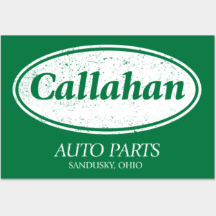 Callahan Auto parts - distressed Posters and Art