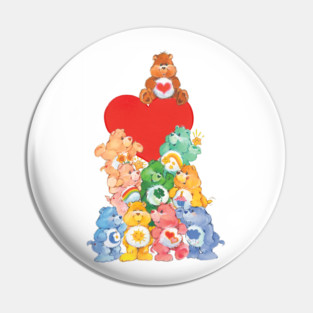 Care Bear 80s Retro Vintage Rainbow Nostalgic Childhood Cartoon Pin