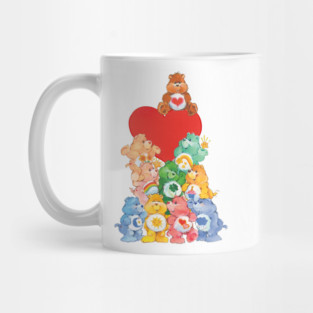 Care Bear 80s Retro Vintage Rainbow Nostalgic Childhood Cartoon Mug