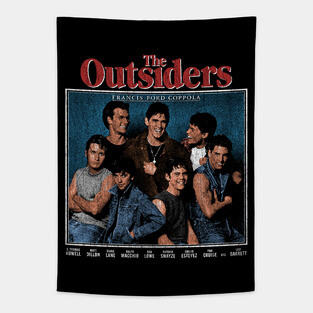 The Outsiders, Greasers, stay gold ponyboy Tapestry