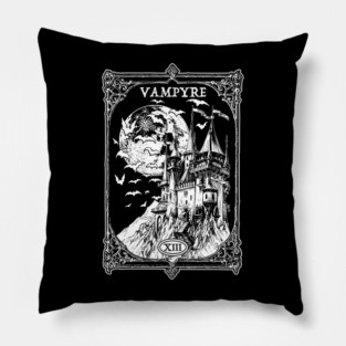 Vampire Castle Pillow