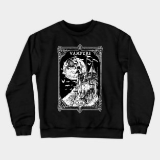 Vampire Castle Crewneck Sweatshirt